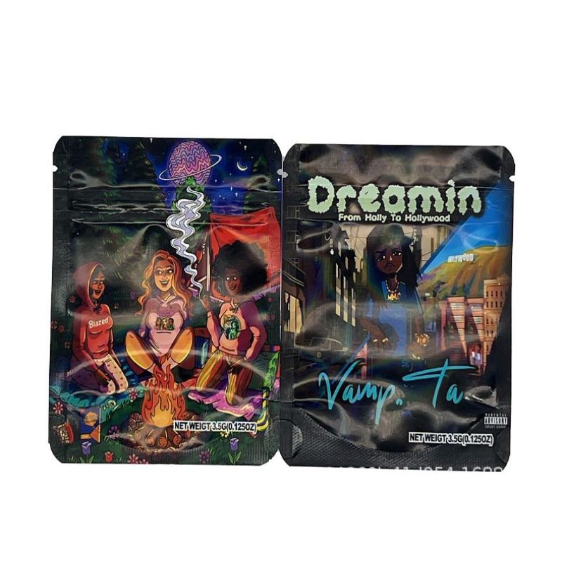 SpongeBob 420 Weed Mylar Bags